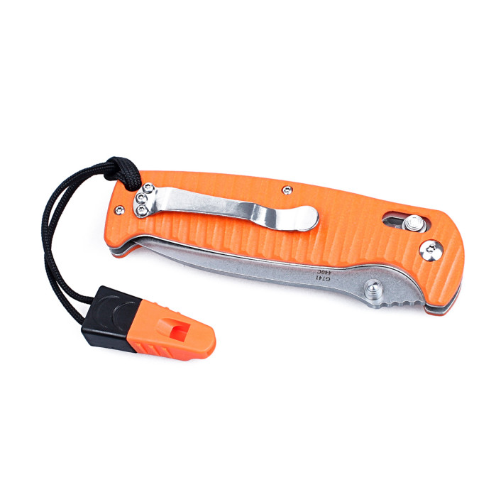 Нож Ganzo G7412P-WS, оранжевый  