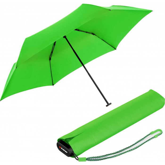 Зонт Knirps US.050 Neon Green Мех / Складной / 6спиц / D90x21см  