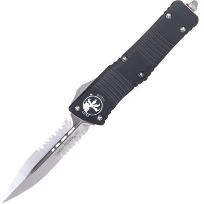 Нож Microtech Combat Troodon Double Edge Satin DS серрейтор (142-5)