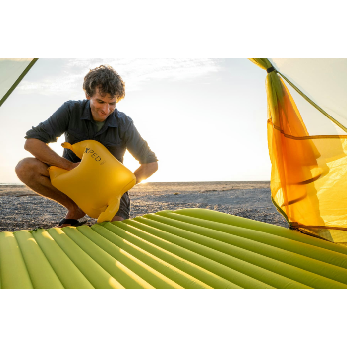 Гермомешок/насос Exped SCHNOZZEL PUMPBAG UL M sunshine - желтый  