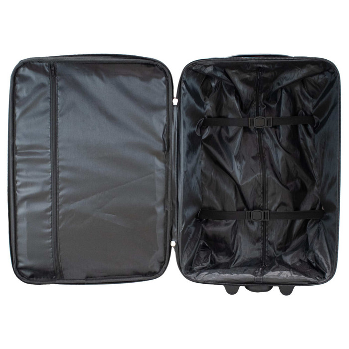 Чемодан Semi Line 20" (S) Black (T5659-1)  