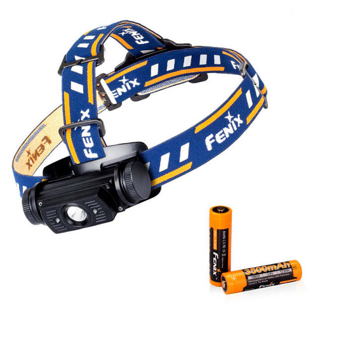 Комплект фонарь Fenix HL60RU2 + аккумулятор Fenix ARB-L18-3500  