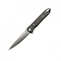 Нож Artisan Shark Damascus Titanium black 1707GD-BK