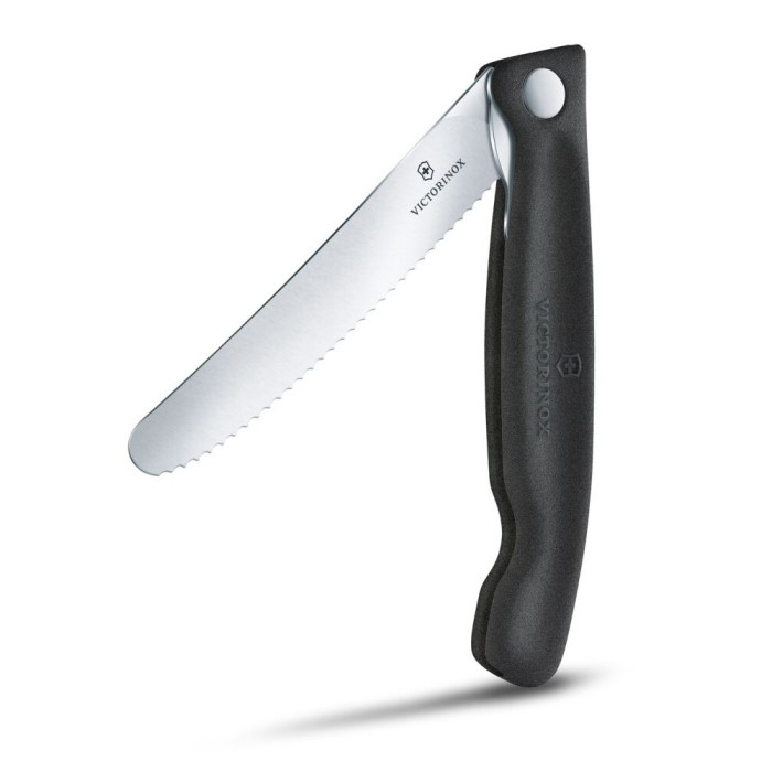 Складной нож для пикника Victorinox Swiss Classic 11см волн черн 6.7833.F  