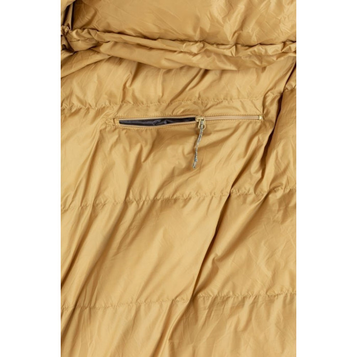 Спальник пуховой Turbat NOX 400 grey/cheddar orange - 185 см - серый/оранжевый  