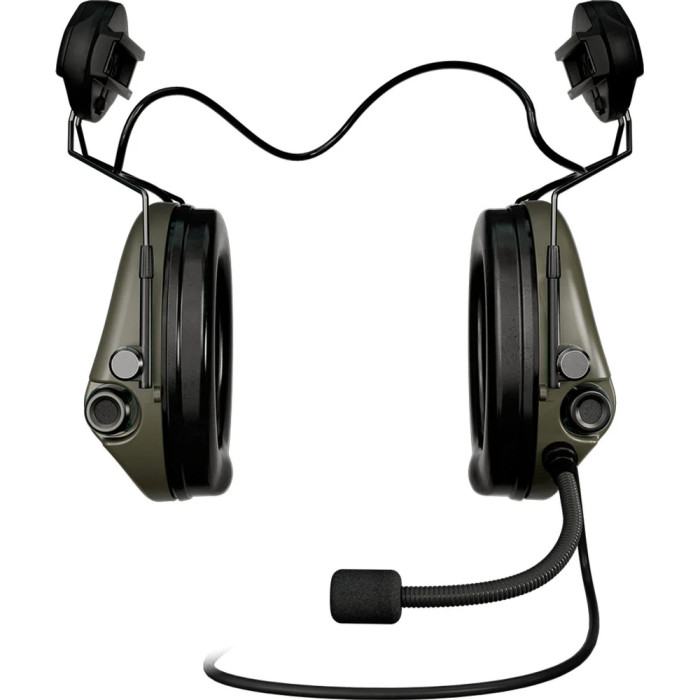 Активные наушники Sordin Supreme MIL CC из ARC Rail. Green  