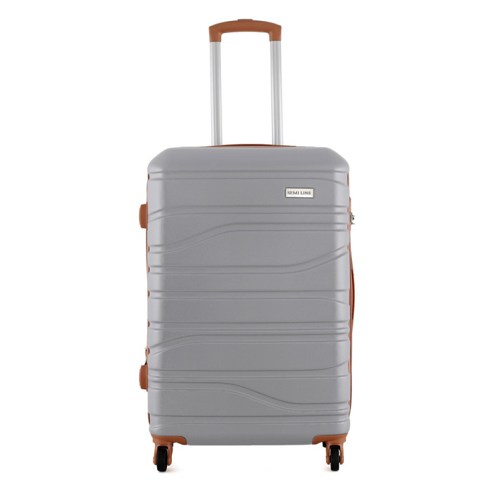 Чемодан Semi Line 24" (M) Light Grey (T715-2)