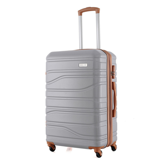 Чемодан Semi Line 24" (M) Light Grey (T715-2)