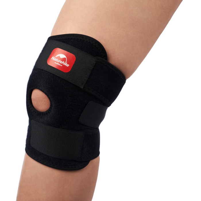 Бандаж на колено Naturehike Dura-light NH15A001-M, черный 