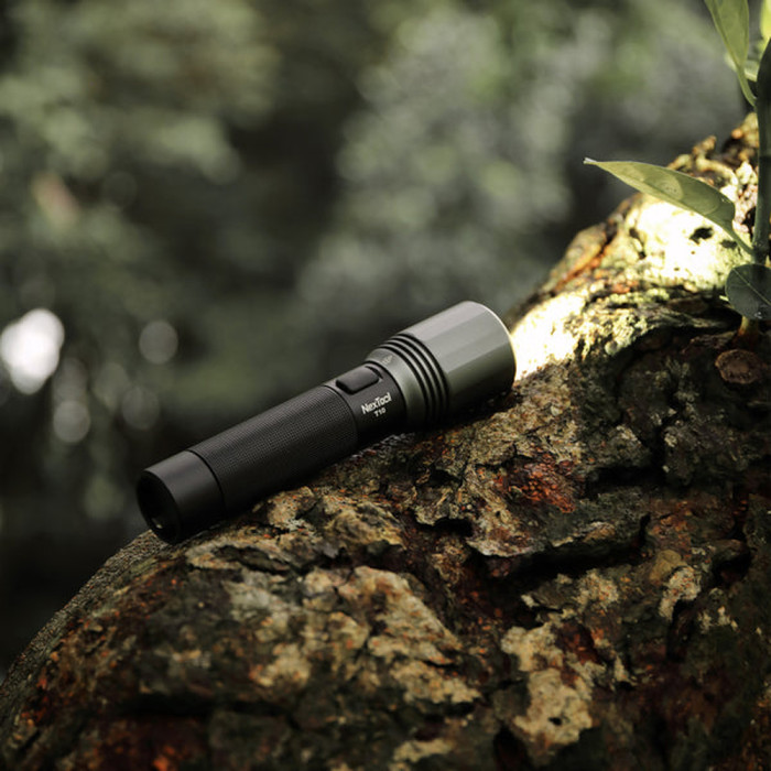 Фонарь ручной NexTool Flashlight T10, 2000 лм, алюминиевый корпус  