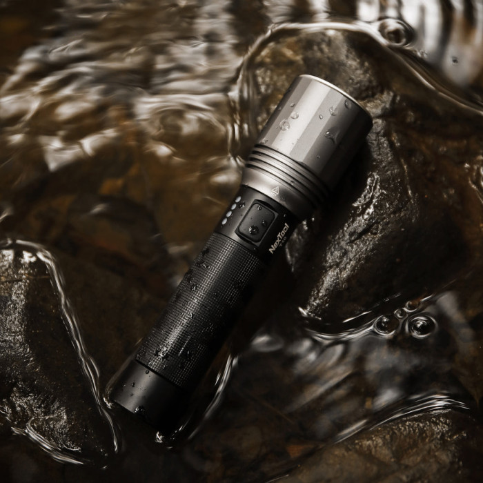 Фонарь ручной NexTool Flashlight T10, 2000 лм, алюминиевый корпус  