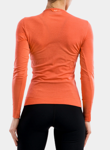 Термофутболка женская Salewa ZEBRU RESPONSIVE L/S ТЕЕ  - розовая, 46/40  