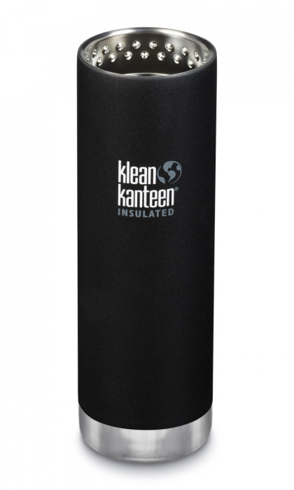 Термокружка Klean Kanteen TKWide Cafe Cap 592 мл - черная  