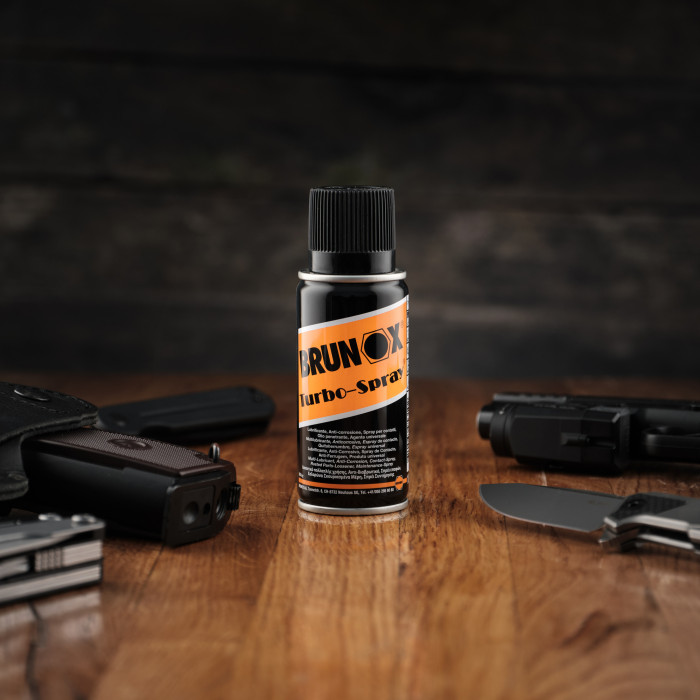 Универсальная смазка для ежедневного ухода и консервации оружия, спрей Brunox Turbo-Spray 100ml  