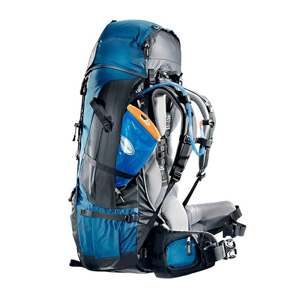 Рюкзак Deuter Aircontact SL, 60+10 л (+палки LEKI anthracite-steel)  