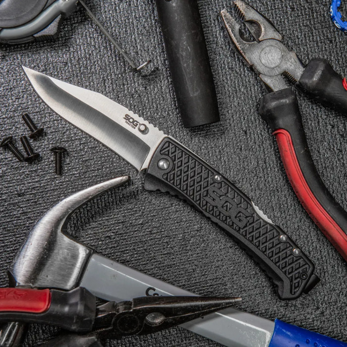 Нож Traction Satin (SOG TD1011-CP)  