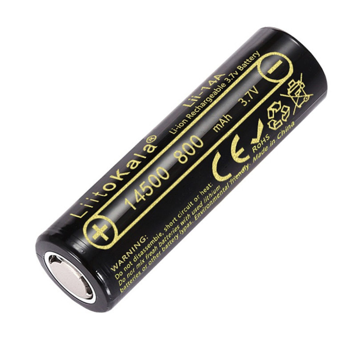Аккумулятор LiitoKala Lii-14A 14500 800mah battery  
