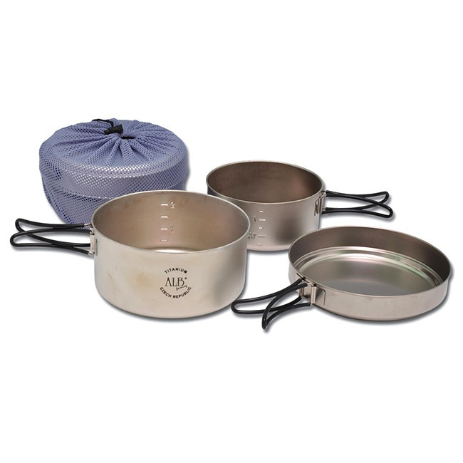 Набор туристической посуды Alb Forming 664 Titanium Camping Set Ii  