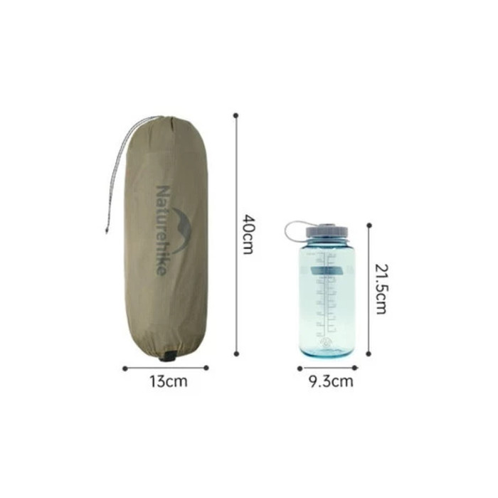 Палатка сверхлегкая двухместная с футпринтом Naturehike Cloud Up Pro CNK2350WS020, 20D, светлая серая  