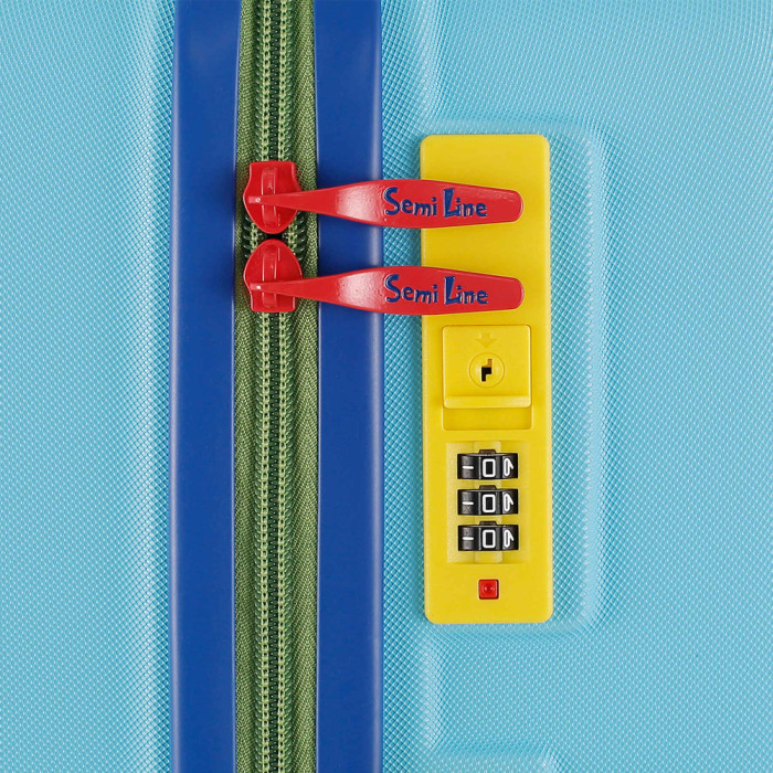 Чемодан Semi Line 24" (M) Blue (T5844-2)  