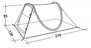 Палатка Easy Camp Nightden, 43248  