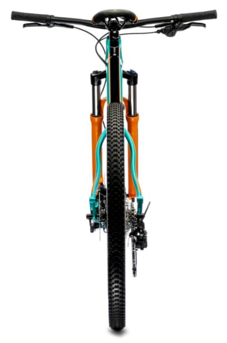 Велосипед Merida 2021 big.nine 200 s(14.5) teal-blue(orange)  