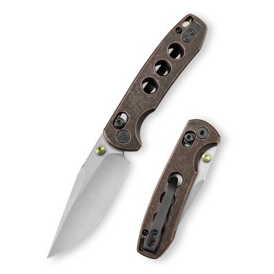 Нож Trivisa Butterfly-CU Knife, 14C28N, Медь (JM06-CU-14)