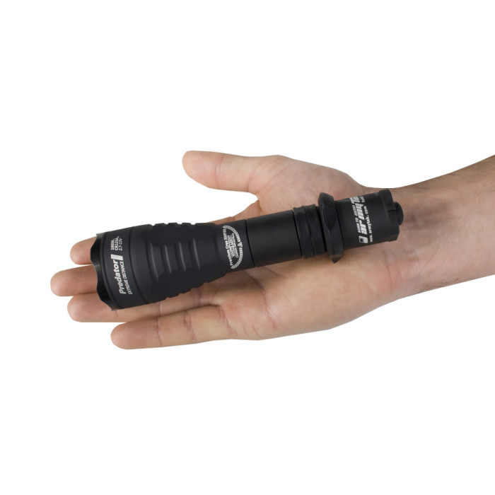 Тактический фонарь Armytek Predator Pro v3, черный, XHP35 HI, (F01703BC)  