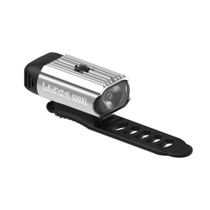 Фара передняя Lezyne HECTO DRIVE 500XL 500 люменов Y13 серебристая 