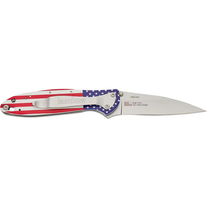 Нож Kershaw Leek - USA Flag  