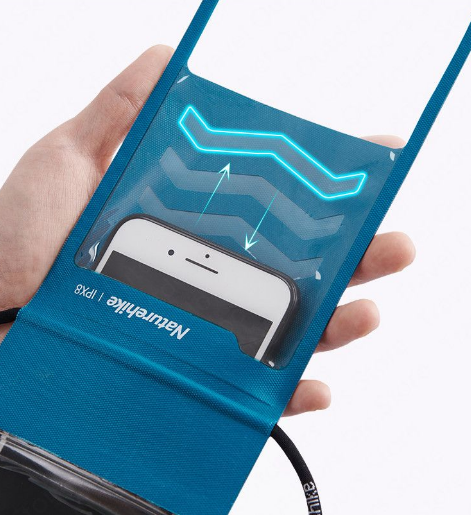 Гермочехол для смартфона 2020 IPX8 7 inch Naturehike NH20SM003 синий  