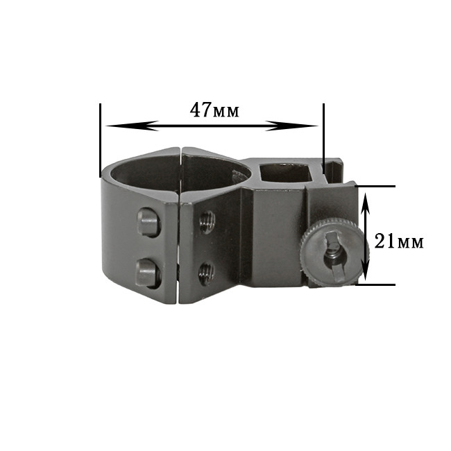 Крепление на оружие для фонаря 30 GK 2 screws (планка Вивера 17.5 мм)  