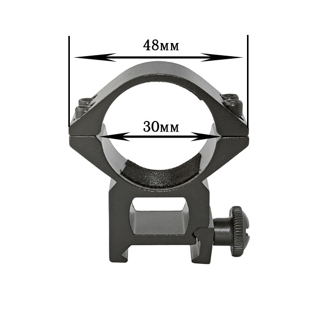 Крепление на оружие для фонаря 30 GK 2 screws (планка Вивера 17.5 мм)  