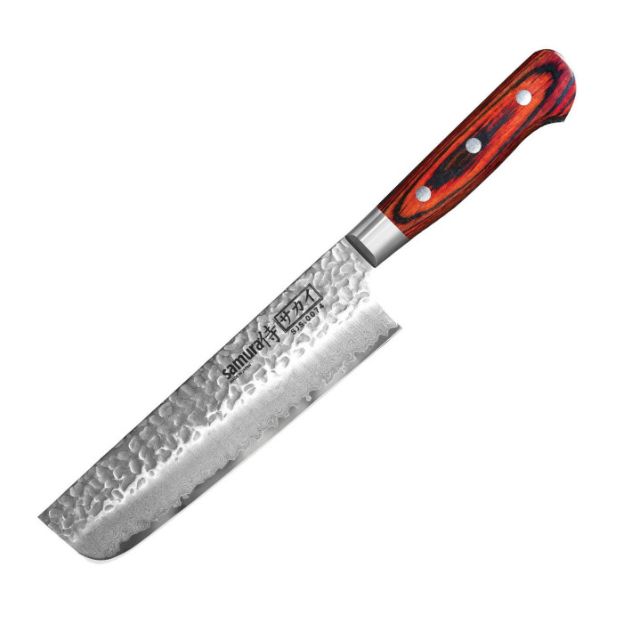 Нож кухонный Samura Sakai овощной Накири, 160 мм, SJS-0074  