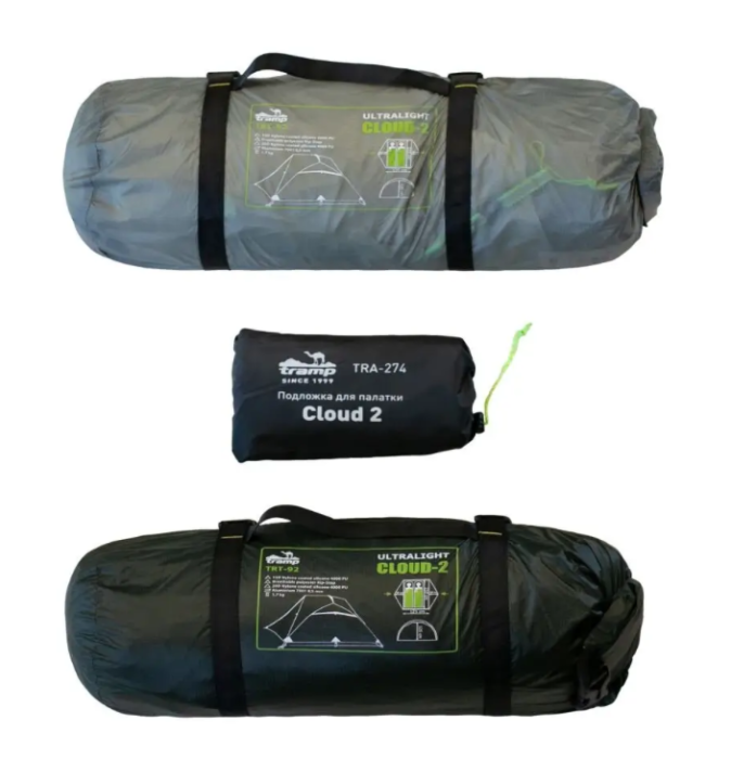 Палатка Tramp Cloud 3 TRT-094, светло-серый  