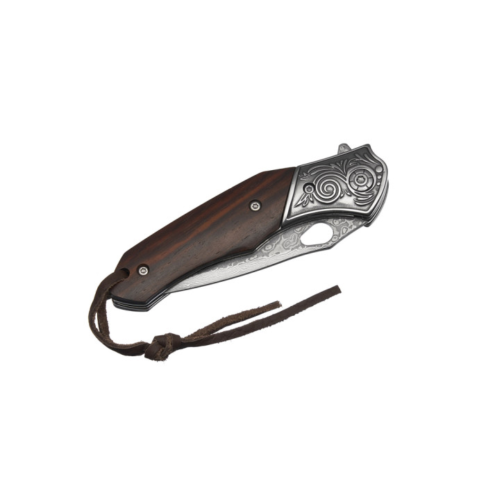 Карманный нож Grand Way WK 11012 (дамаск)  