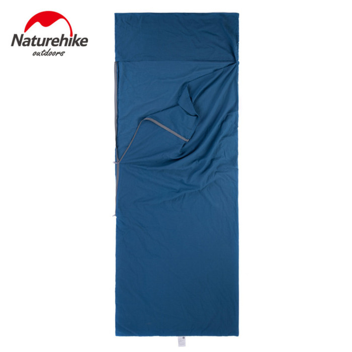 Подкладка для спального мешка Naturehike NH15S012-D, хлопок, синий  