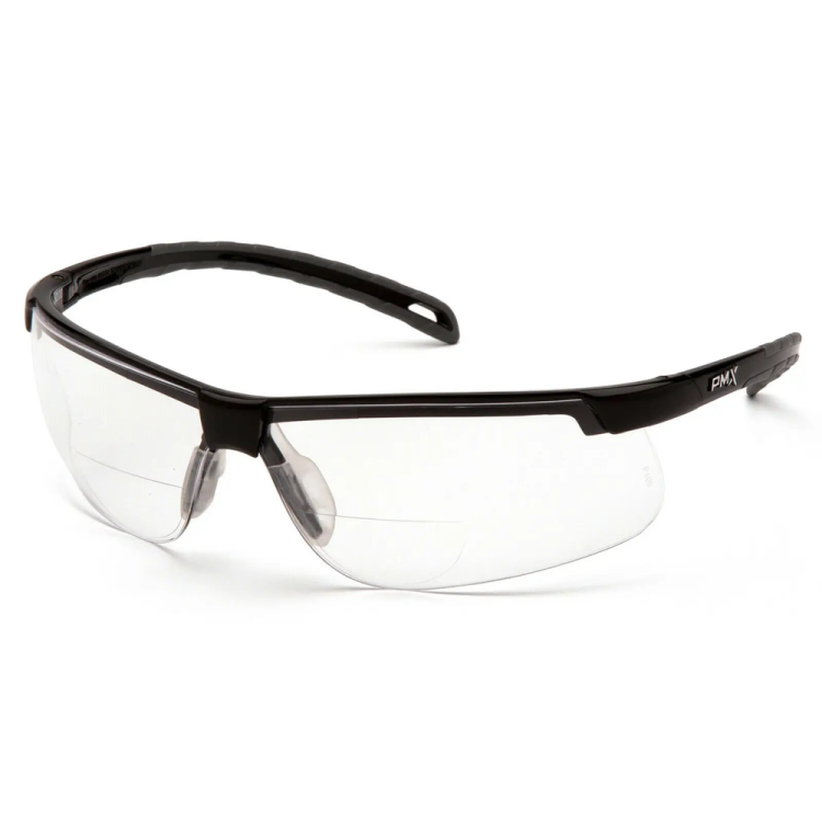 Бифокальные защитные очки Pyramex Ever-Lite Bifocal (clear +1.5) H2MAX Anti-Fog, бифокальные прозрачные с диоптриями 