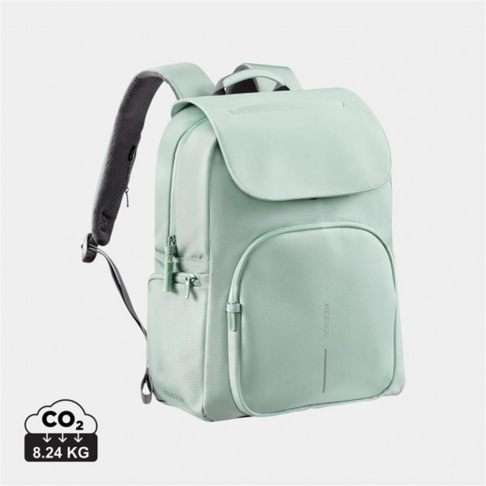 Рюкзак XD Design Soft Daypack защита от краж, порезов, зеленый  
