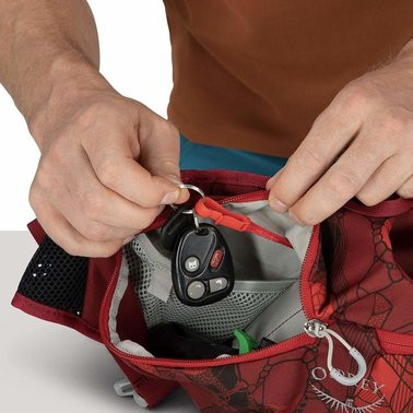 Сумка  поясная Osprey Savu 2 Claret Red - O/S - красная  