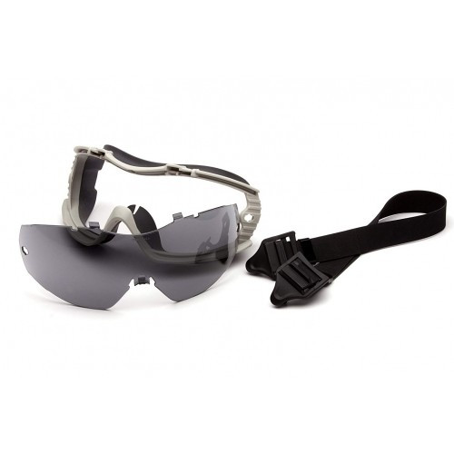 Маска защитная Pyramex Capstone gray Anti-Fog  