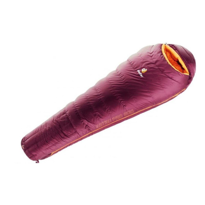 Спальный мешок Deuter Astro Pro 600 SL цвет 5030 blackberry левый  