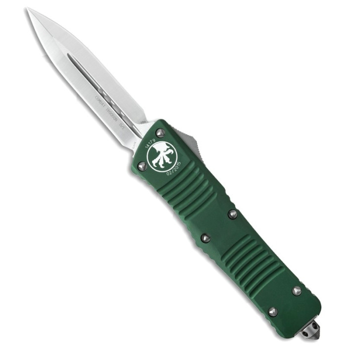 Нож Microtech Combat Troodon Double Edge Satin od green (142-4OD)  