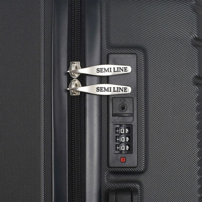 Чемодан Semi Line 28" (L) Black (T5789-3)  