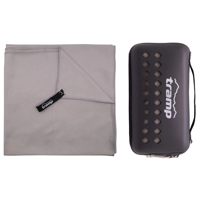 Полотенце из микрофибры TRAMP 60х120 L grey UTRA-161  