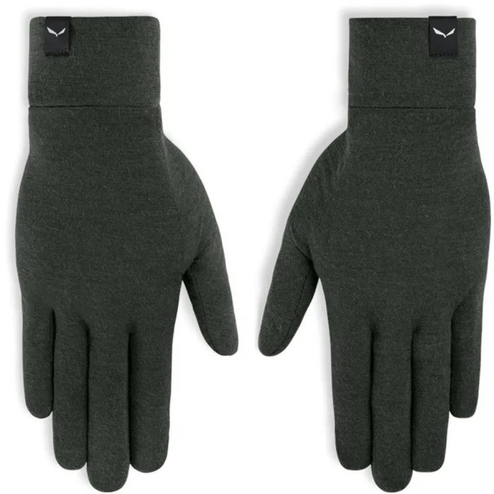 Перчатки Salewa CRISTALLO LINER GLOVES 28214 5280 - L – темно-оливковый  