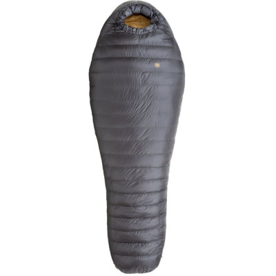 Спальник пуховой Turbat NOX 400 grey/cheddar orange - 195 см - серый/оранжевый