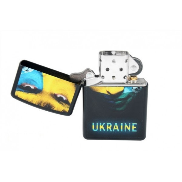 Зажигалка Zippo Ukraine Soccer Face 218US  