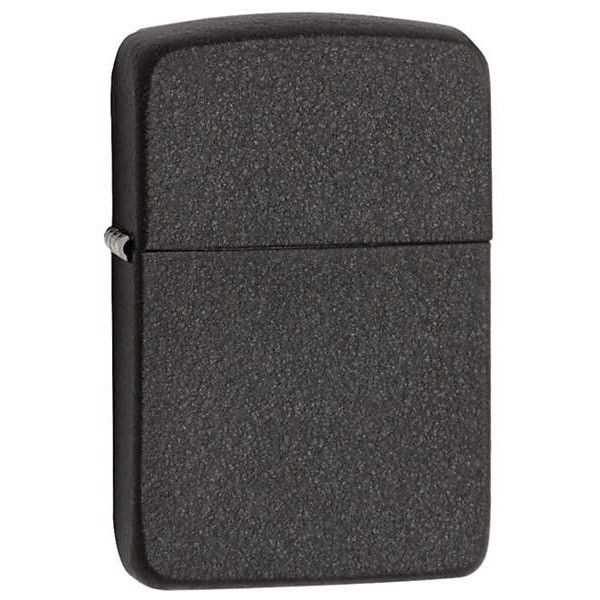 Зажигалка Zippo Black Crackle 1941 Vintage Replica (28582)  
