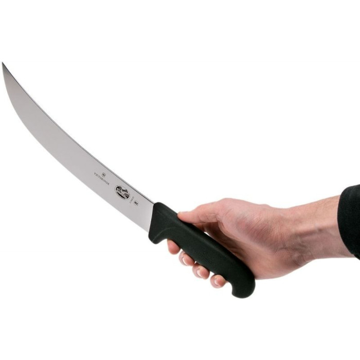 Нож разделочный Victorinox FIBROX Cimeter 25см черный 5.7303.25  